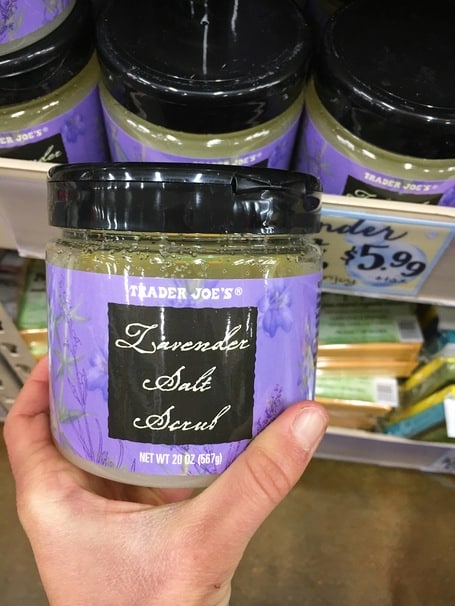 Trader Joe’s Lavender Salt Scrub