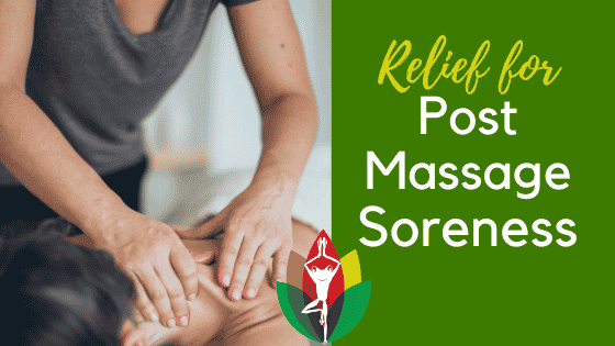 post massage soreness tips
